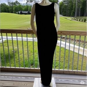 Chaya Maxi Fitted Bodycon Dress, Black, M, NWT. ✔️